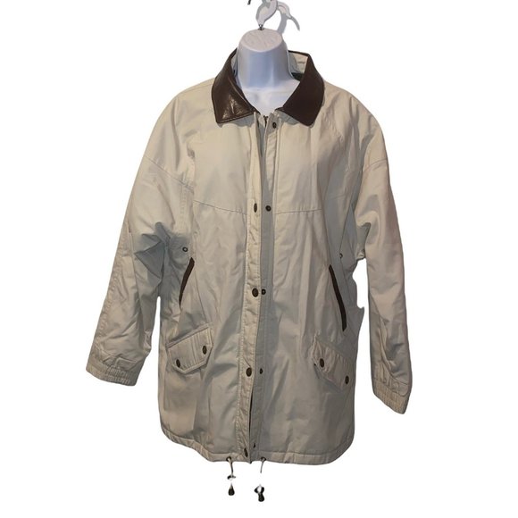 Basic editions women’s medium Full snap/ Full zip coat - Picture 1 of 3